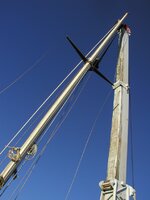 Racing boats rigging